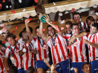 Foto: Madrides ''Atletico" izcīna UEFA Superkausu